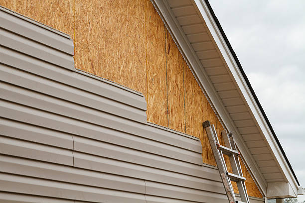 Professional Vinyl Siding technician working in Prior Lake, MN